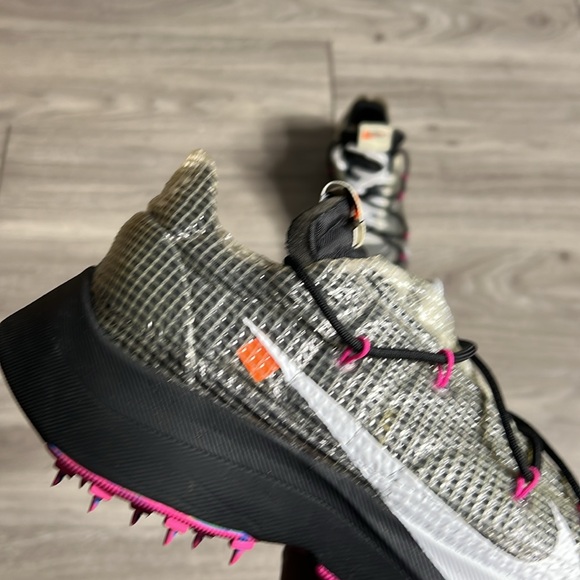 Off White Nike Vapor Street Black Laser Fushsia (6.5) - Picture 9 of 14